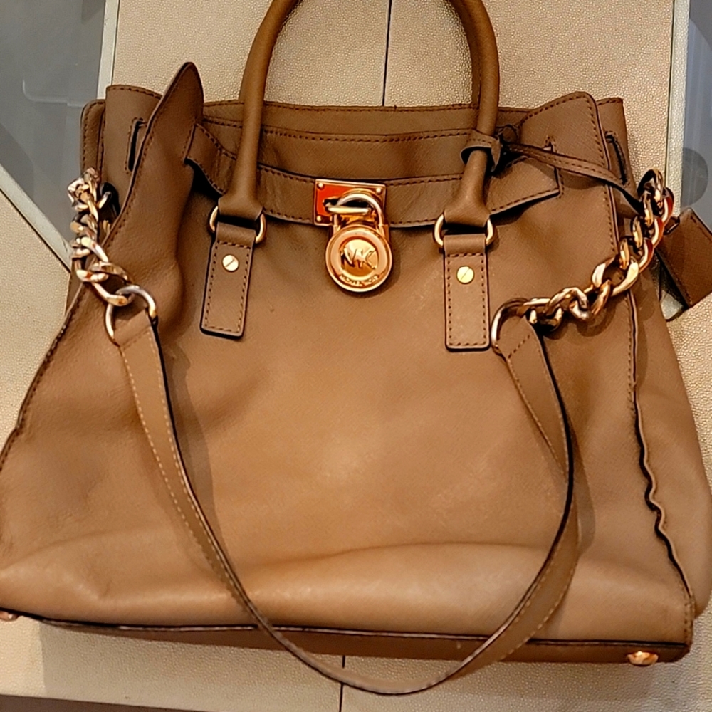 Michael Kors leather handbag